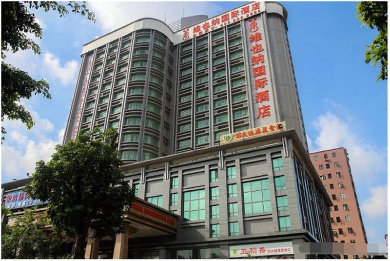 Vinenna International Hotel Shenzhen Shajing Exterior foto